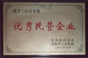 2005年 優秀（xiù）民營企業